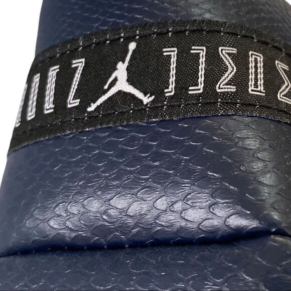 Nike Air Jordan Retro 11 Concord Jumpman Backpack Bag White/Obsidian 9A1971-WU4 - Picture 4 of 11